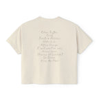 Tree with Exposed Roots Tee | Illustrated nature art, lyric back print
