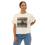 Tree with Exposed Roots Tee | Illustrated nature art, lyric back print