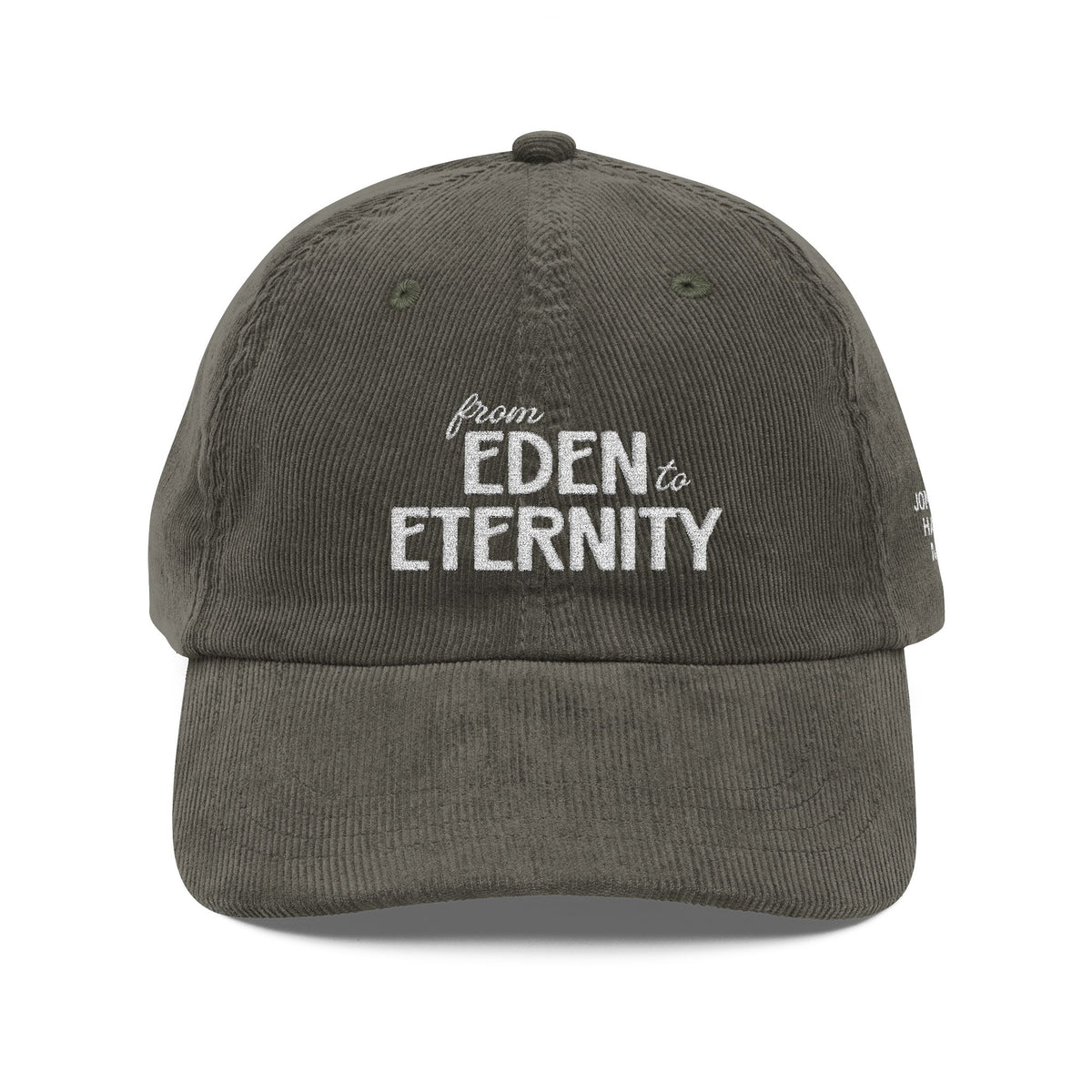 Vintage Corduroy Cap (Embroidery)